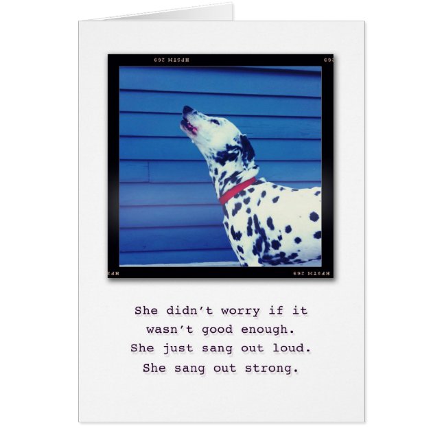 Wees jezelf! (blanco) (Voorkant)