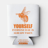 Wees jezelf blikjeskoeler (Achterkant)