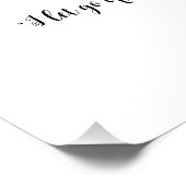 Wees jezelf Boho Motivatie aangepaste offerte Perfect Poster (Hoek)