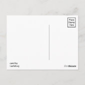 Wees jezelf briefkaart (Achterkant)