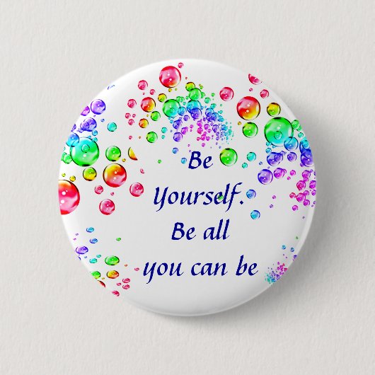 Wees jezelf_ Button (Voorkant)