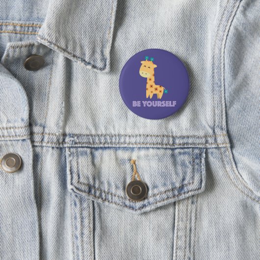 Wees jezelf Button (In situ)