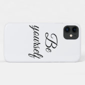 wees jezelf Case-Mate iPhone case (Achterkant (horizontaal))