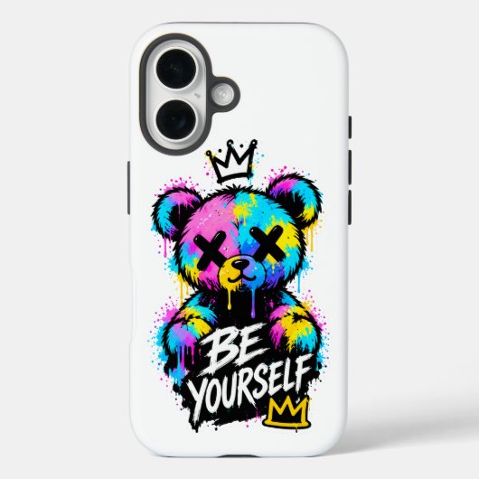 WEES JEZELF Case-Mate iPhone CASE (Achterkant)