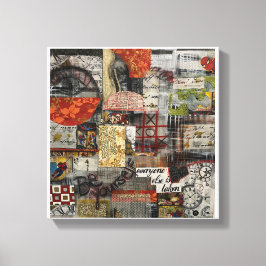 Wees jezelf Collectie Canvas Afdruk