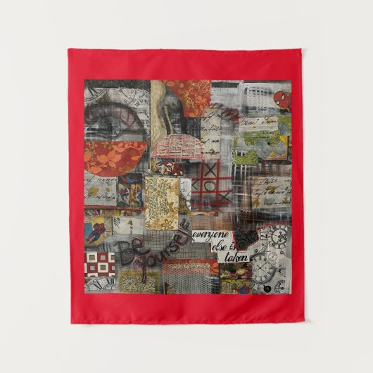 Wees jezelf Collectie Wandkleed (Voorkant)