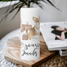 Wees jezelf Corgi Puppy Illustratie