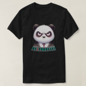 Wees jezelf, Crazy Panda T-shirt (Design voorkant)