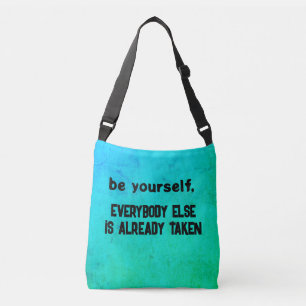 wees jezelf crossbody tas