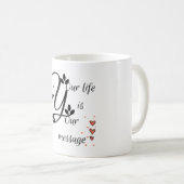 Wees jezelf cup 🍵 om een cadeau te cadeaus koffiemok (Voorkant rechts)