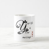 Wees jezelf cup 🍵 om een cadeau te cadeaus koffiemok (Center)