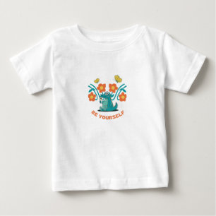 Wees jezelf cute baby T-shirt.