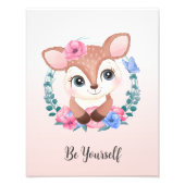 Wees jezelf dier kinderkamer muurdecoratie (Voorkant)