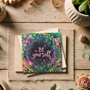 Wees jezelf.  Floral stimuleert me inspiratie