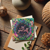 Wees jezelf. Floral stimuleert me inspiratie