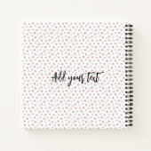 Wees jezelf gepersonaliseerde Chihuahua puppy Notitieboek (Achterkant)