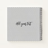 Wees jezelf gepersonaliseerde Corgi Puppy Notitieboek (Achterkant)