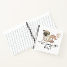 Wees jezelf gepersonaliseerde Pug Puppy