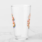 Wees jezelf! Glazen tumbler (Rechts)