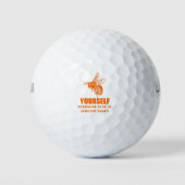 Wees jezelf golfballen (Voorkant)