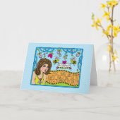 Wees jezelf_Greeting Kaart (Gele Bloem)