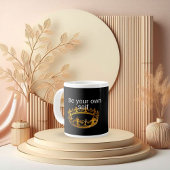 Wees jezelf grote koffiekop