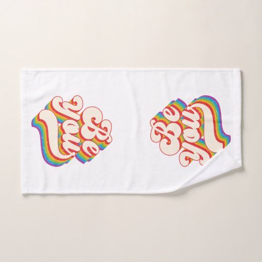 Wees jezelf! Handdoek set (Handdoek)