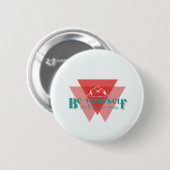 Wees jezelf. Het is goedkoper dan therapie Ronde Button 5,7 Cm (Voorkant /achterkant)