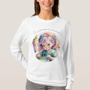 Wees jezelf, iedereen anders is al bezet T-shirt