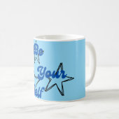 Wees Jezelf Inspirerend Koffiemok (Voorkant rechts)