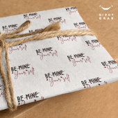 Wees jezelf Inspirerend Quote Valentijn Vanilla Tissuepapier