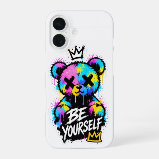 WEES JEZELF iPhone 16 HOESJE (Achterkant)
