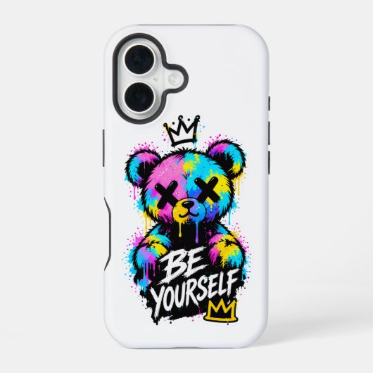 WEES JEZELF iPhone 16 HOESJE (Achterkant)