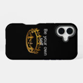 Wees jezelf iPhone 16 hoesje (Achterkant horizontaal)