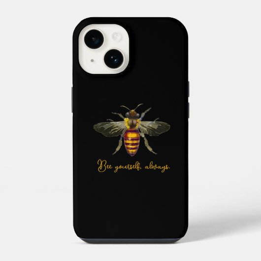 Wees jezelf iPhone hoesje (Achterkant)