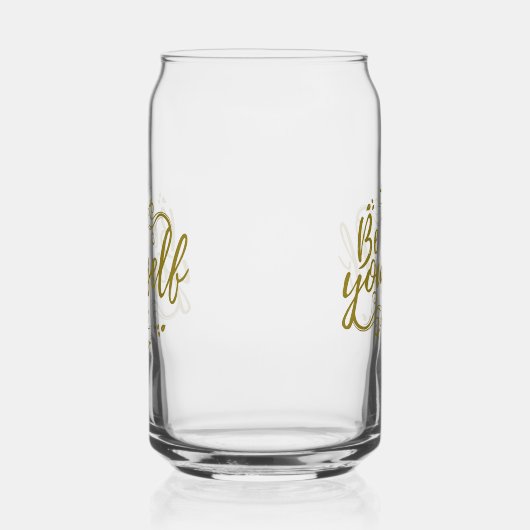 Wees jezelf Kan Glas (Rechts)