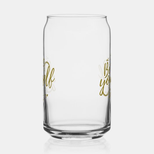 Wees jezelf Kan Glas (Links)