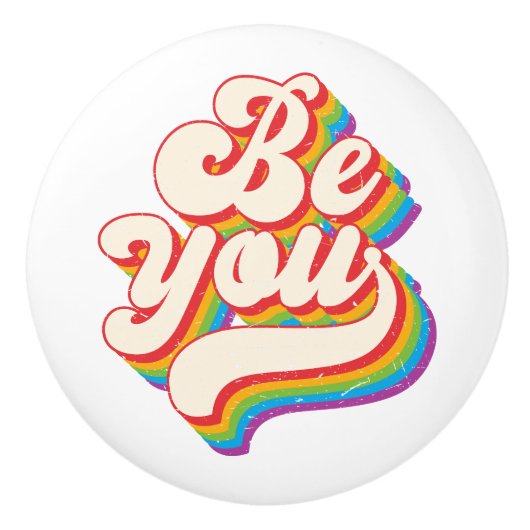 Wees jezelf! knop (Voorkant)