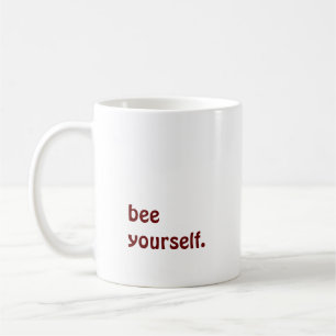 Wees jezelf koffiemok