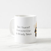 Wees jezelf koffiemok (Voorkant links)