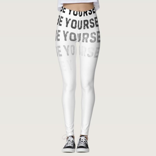 Wees Jezelf Leggings (Voorkant)
