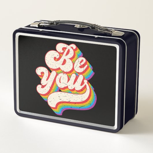 Wees jezelf! Lunchbox (Achterkant)