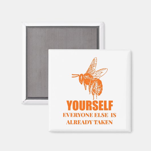 Wees jezelf magneet (Voorkant / Achterkant)