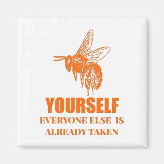 Wees jezelf magneet (Voorkant)