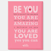 Wees jezelf - magneet (Voorkant)