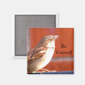 Wees jezelf_ Magnet (Voorkant / Achterkant)