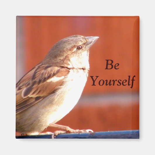 Wees jezelf_ Magnet (Voorkant)