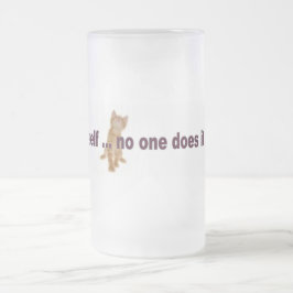 Wees jezelf matglas bierpul