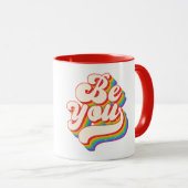 Wees jezelf! Mok (Voorkant rechts)