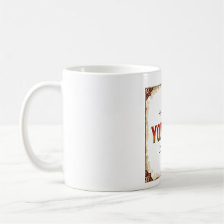 Wees jezelf mok | Rainbow distressed mok